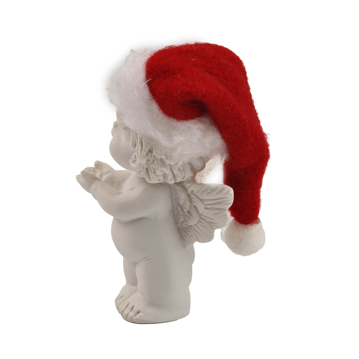 Украшение новогоднее Ангелочек-Санта "Igor" h=8-11 см в шапке, бело-красный (в ассортименте), 82450 Lang 10