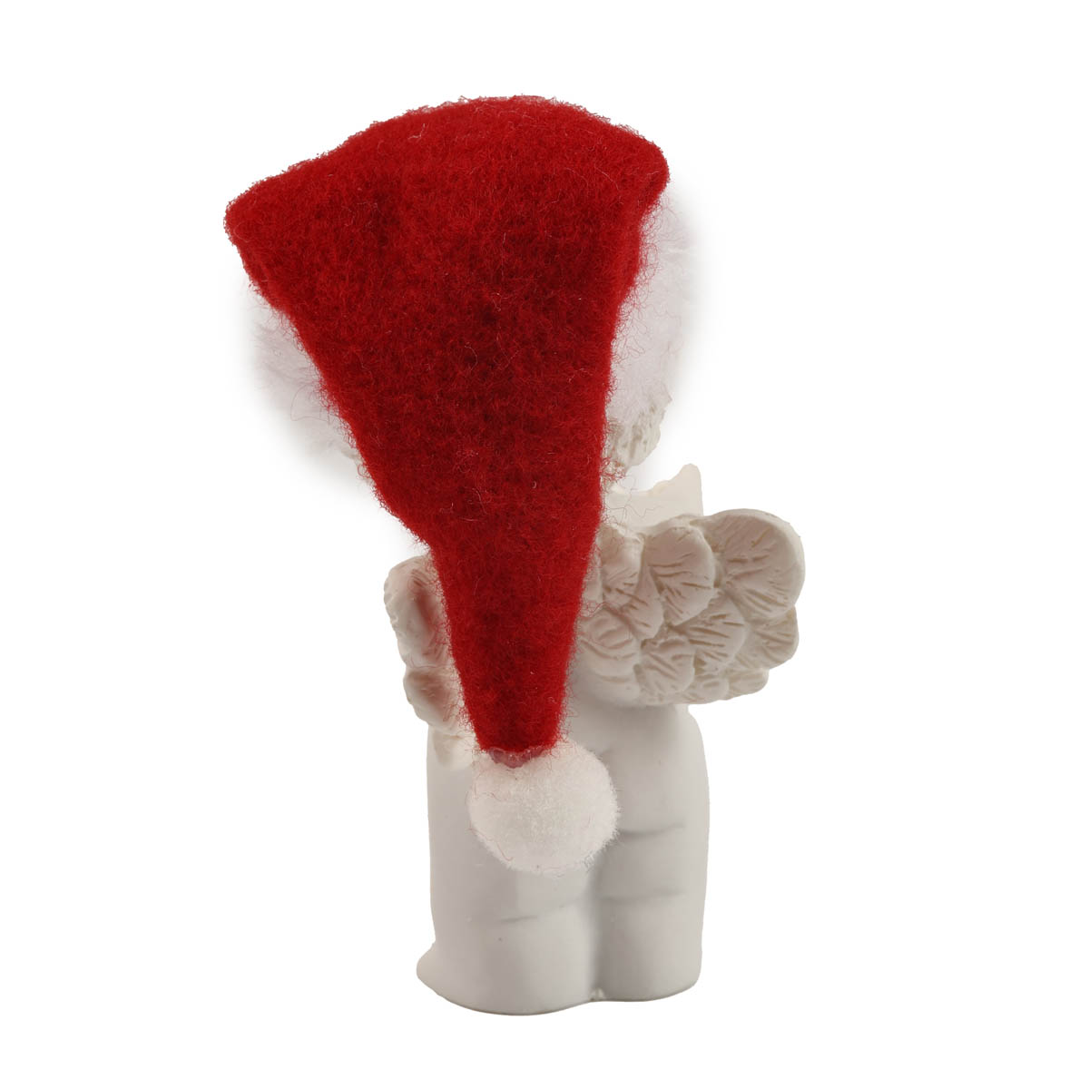 Украшение новогоднее Ангелочек-Санта "Igor" h=8-11 см в шапке, бело-красный (в ассортименте), 82450 Lang 11