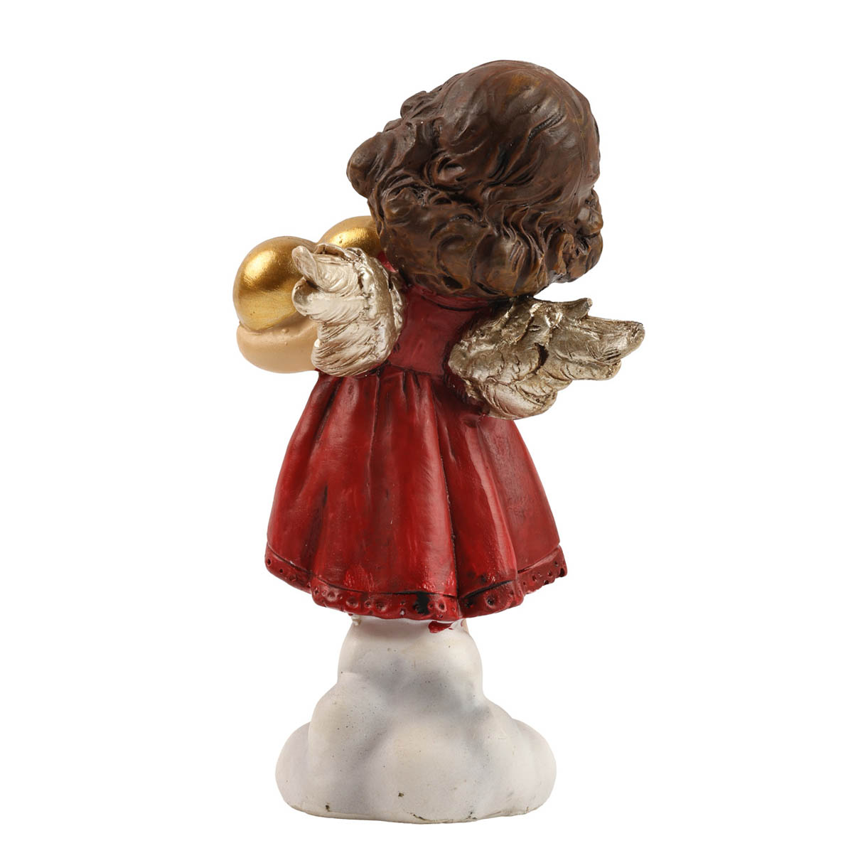 Украшение новогоднее Ангел h=10/16 см, кремово-серебрянный (4 вида), 74437 Lang 2