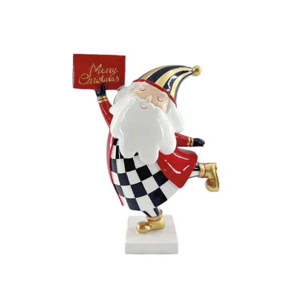 Украшение сувенирное, декоративная статуэтка «Санта с конвертом» 20 см, 17065, ТМ «A&G» 1