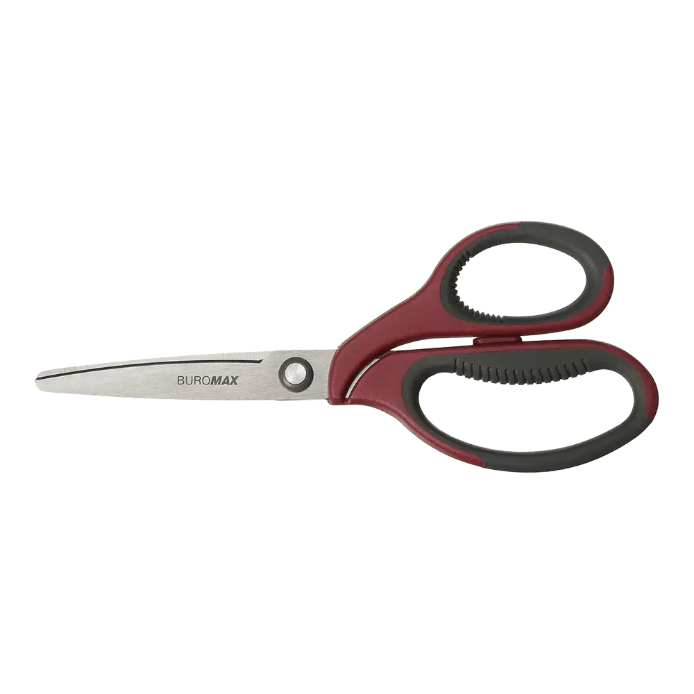 Ножиці 180 мм, Morandi style, бордові, BM.4539-13 1