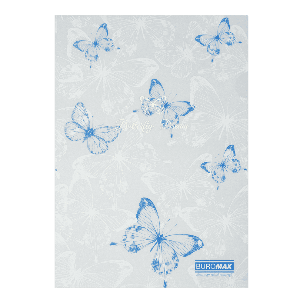 Папка-кутик А4 Arabeski, матовий напівпрозорий пластик, білий перламутр, BM.3854-31