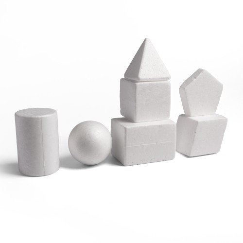 Пінопластові заготовки SANTI "Геометричні фігури" 7 шт/уп., мікс, 743084