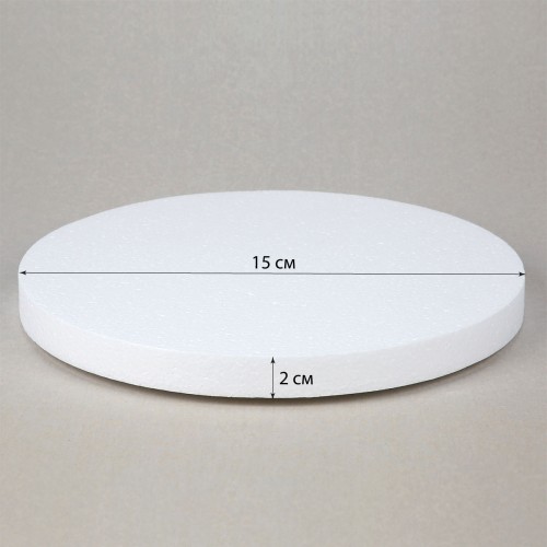 Пінопластові заготовки SANTI "Диски" 2 шт/уп., 15*2 см, 743135 1