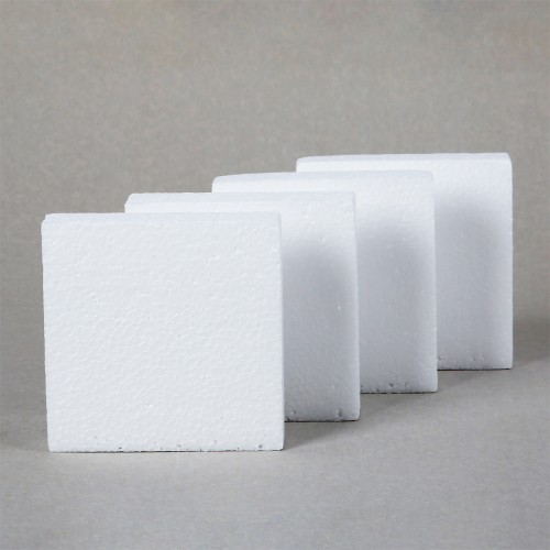 Пінопластові заготовки SANTI "Квадрат" 4шт/уп., 10*2 см, 743132