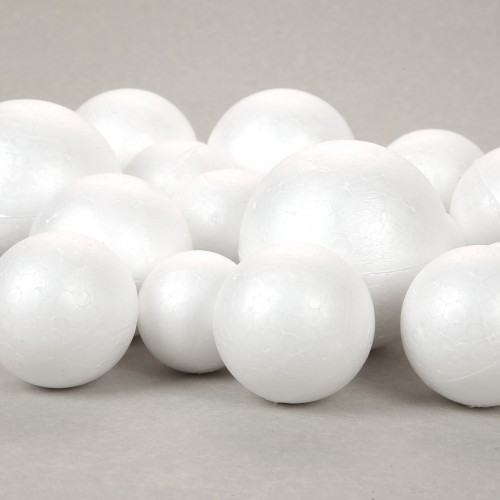 Пінопластові заготовки SANTI "Куля" 18 шт/уп., мікс розмірів, 743111 3