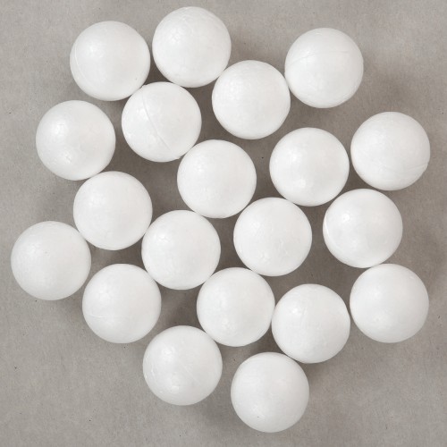 Пінопластові заготовки SANTI "Куля" 20 шт/уп., 3 см, 743109