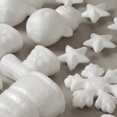 Пінопластові заготовки SANTI "Набір Новорічний" 18 шт./уп., мікс, 743148 7