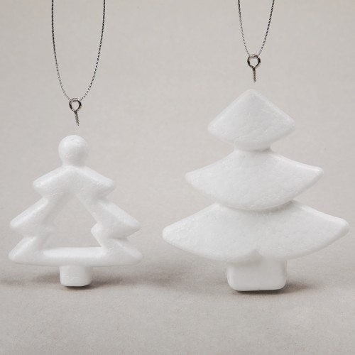 Пінопластові заготовки SANTI "Набір Ялинок" 6 шт./уп., 7,5 см, 10 см, 743165 5