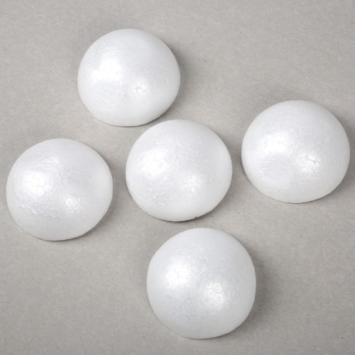 Пінопластові заготовки SANTI "Півсфери" 5 шт/уп., 7 см, 743123 3