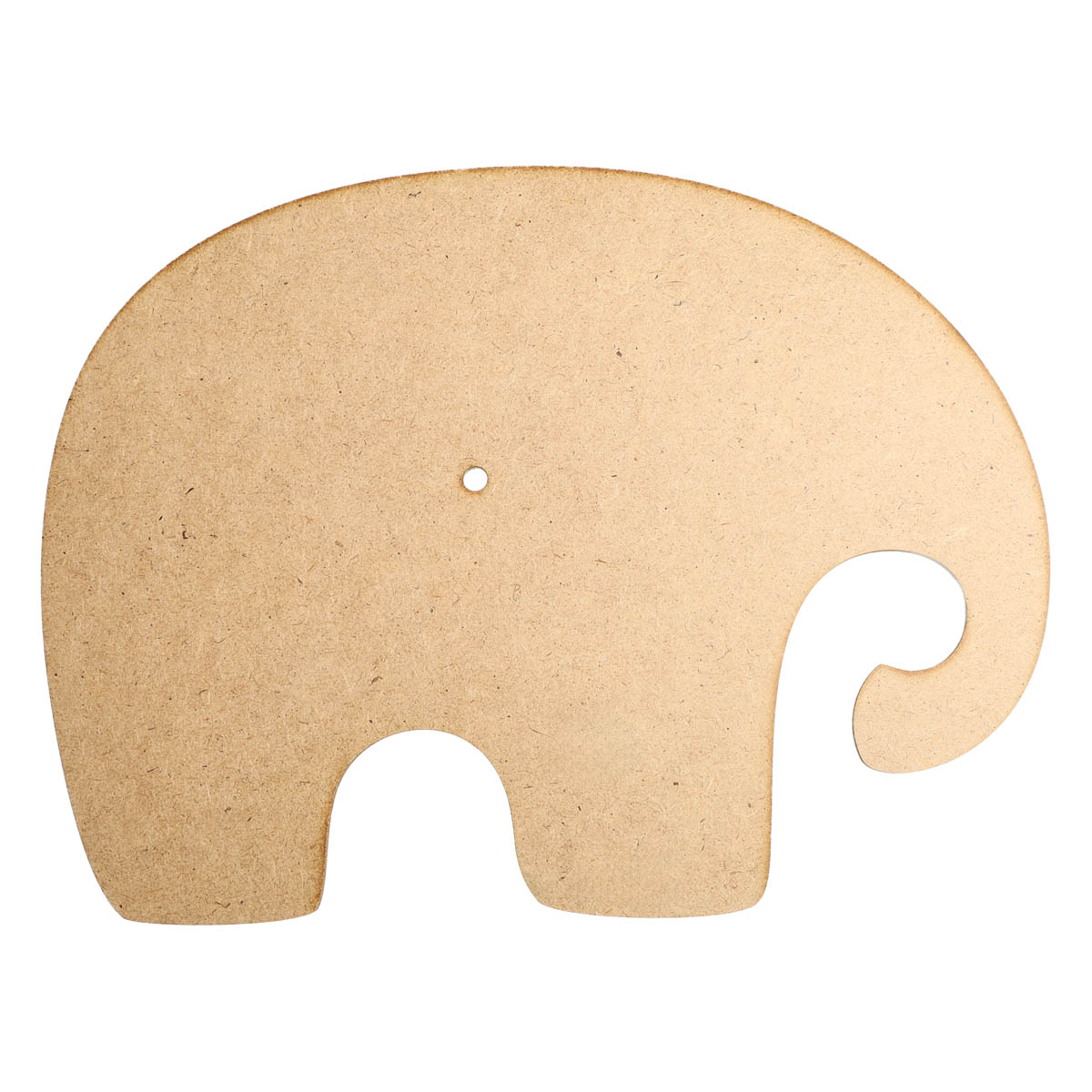 Заготівка дерев`яна Годинник "Слоник" 330*250*3 мм, ЧC15