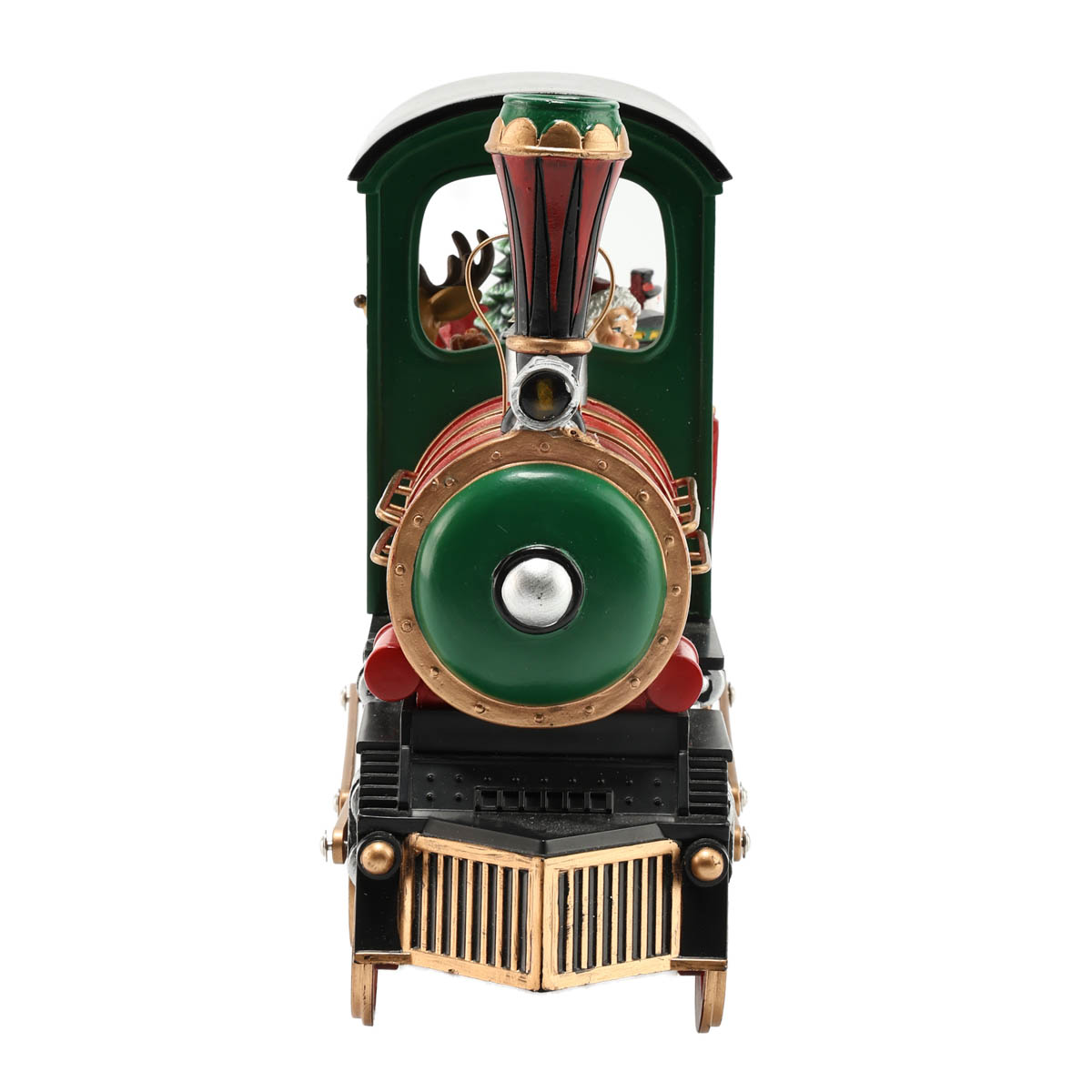Новорічний музичний декор "Потяг" 26,5 см, з LED підсвічуванням, 719-300 4