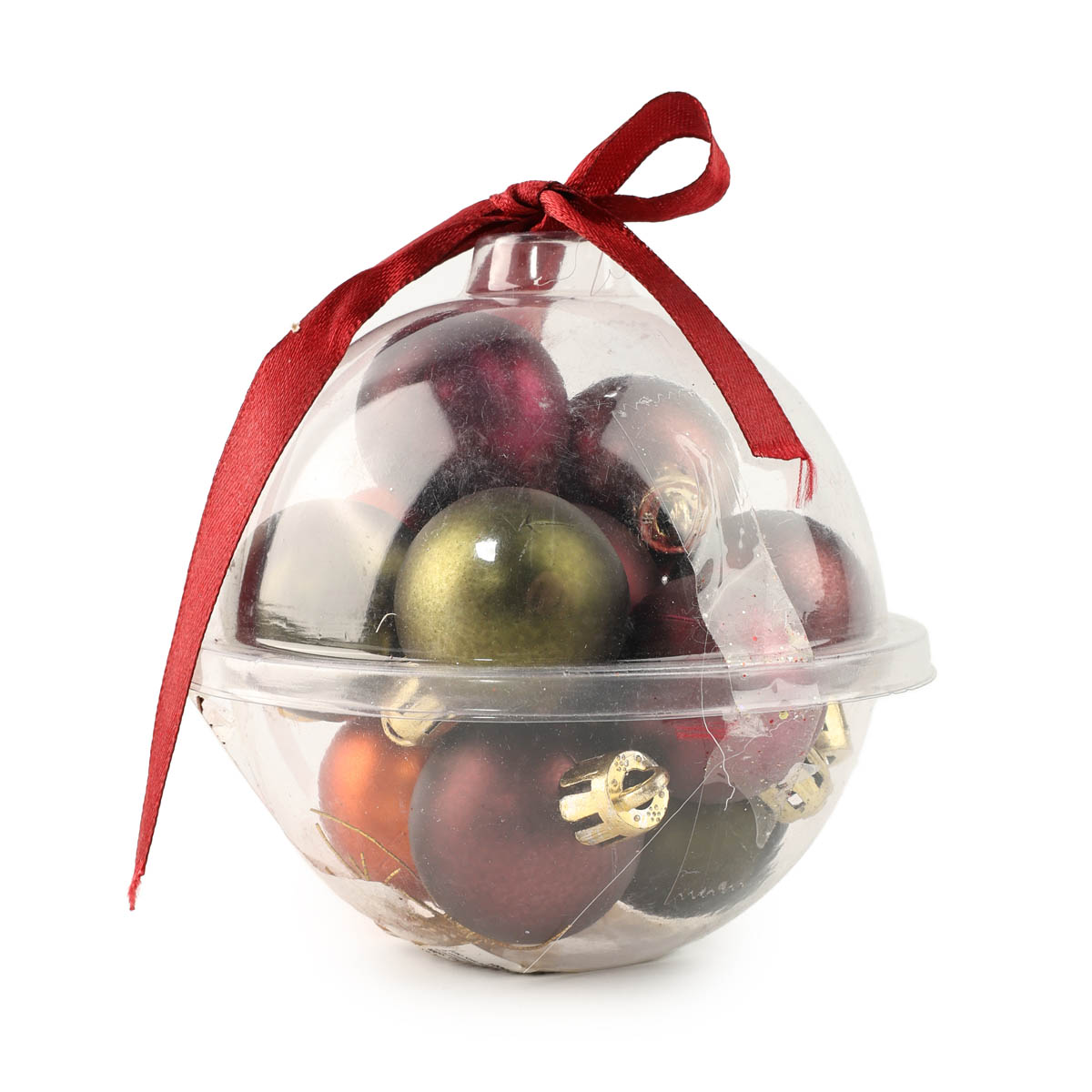 Набор елочных шаров "Pinecone" 3 см, 12 шт., CAN214030