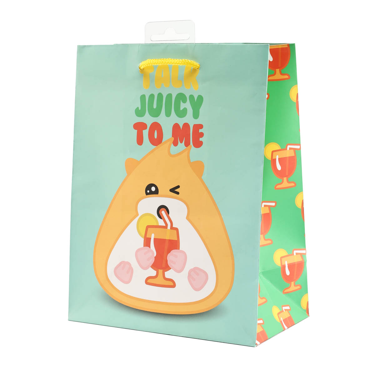 Пакет подарочный бумажный детский «Hamsta» M 17,5*9,8*22,9 см, BG-06904-M