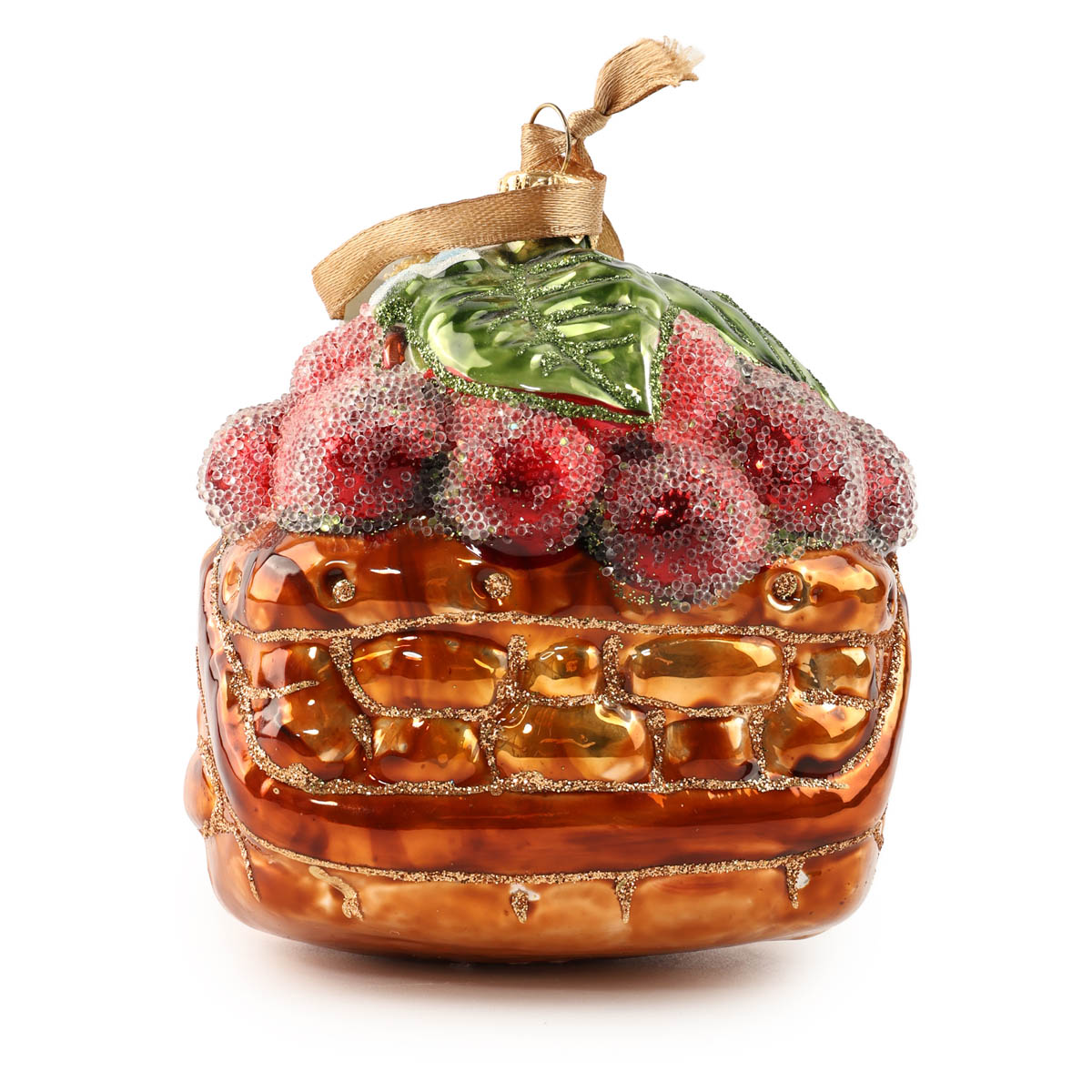 Игрушка новогодняя Корзина с вишнями, 29413