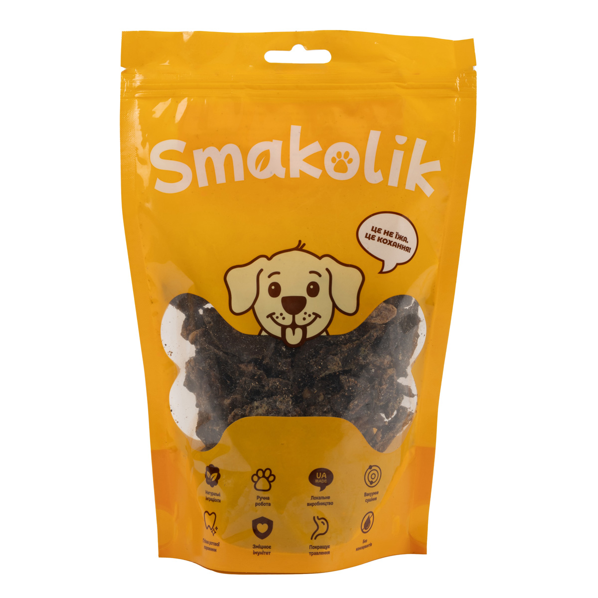 Лакомство для собак натуральные сушеные. Легкие свиные, 150 г