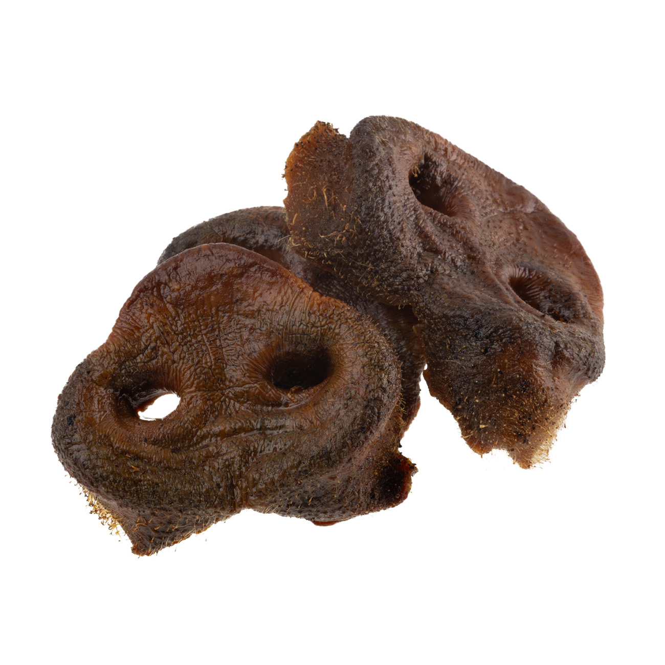 Лакомство для собак натуральные сушеные. Пятаки свиные, 200 г 2