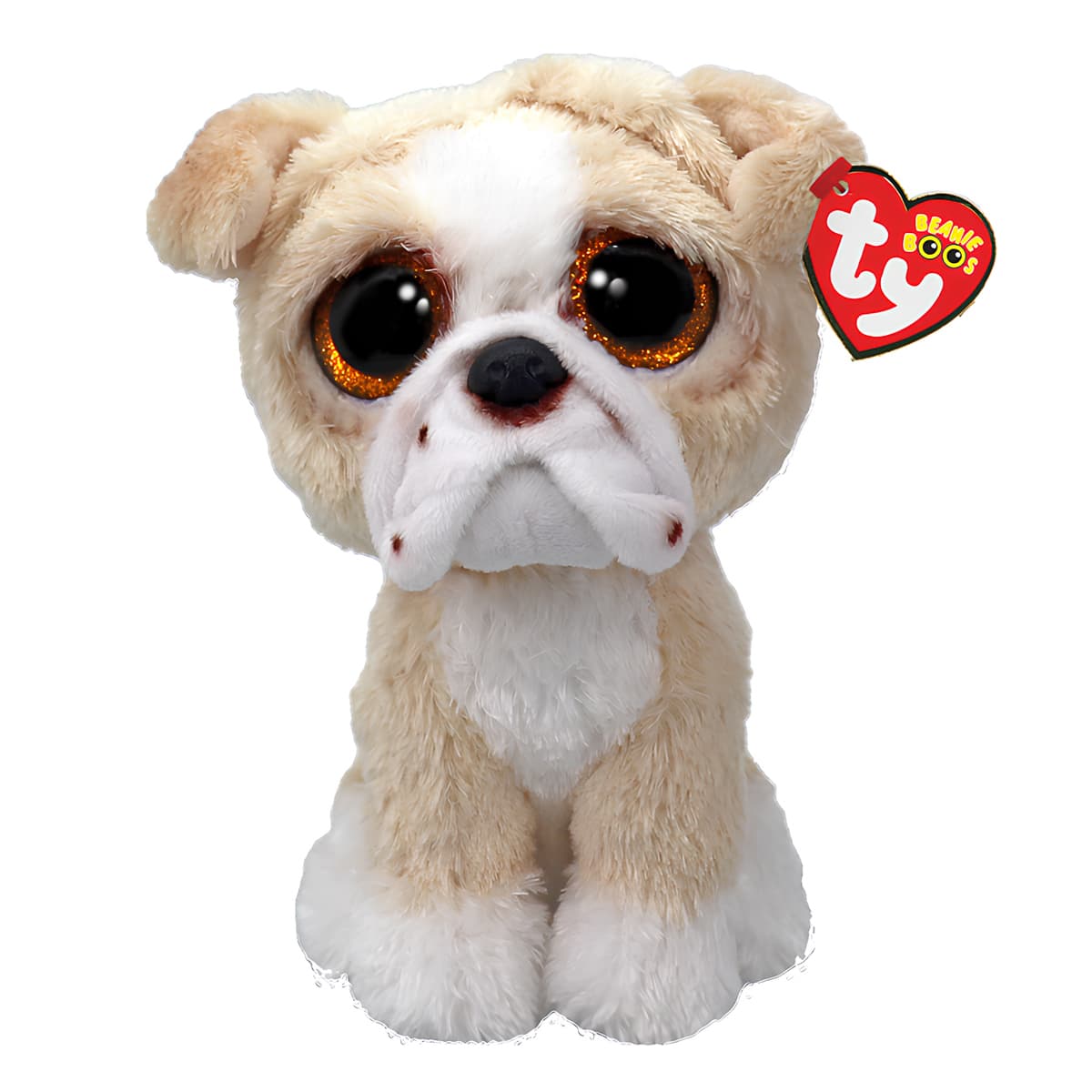 Игрушка мягкая TY Beanie Boo`s Английский бульдог "Pooch" 15 см, 37371