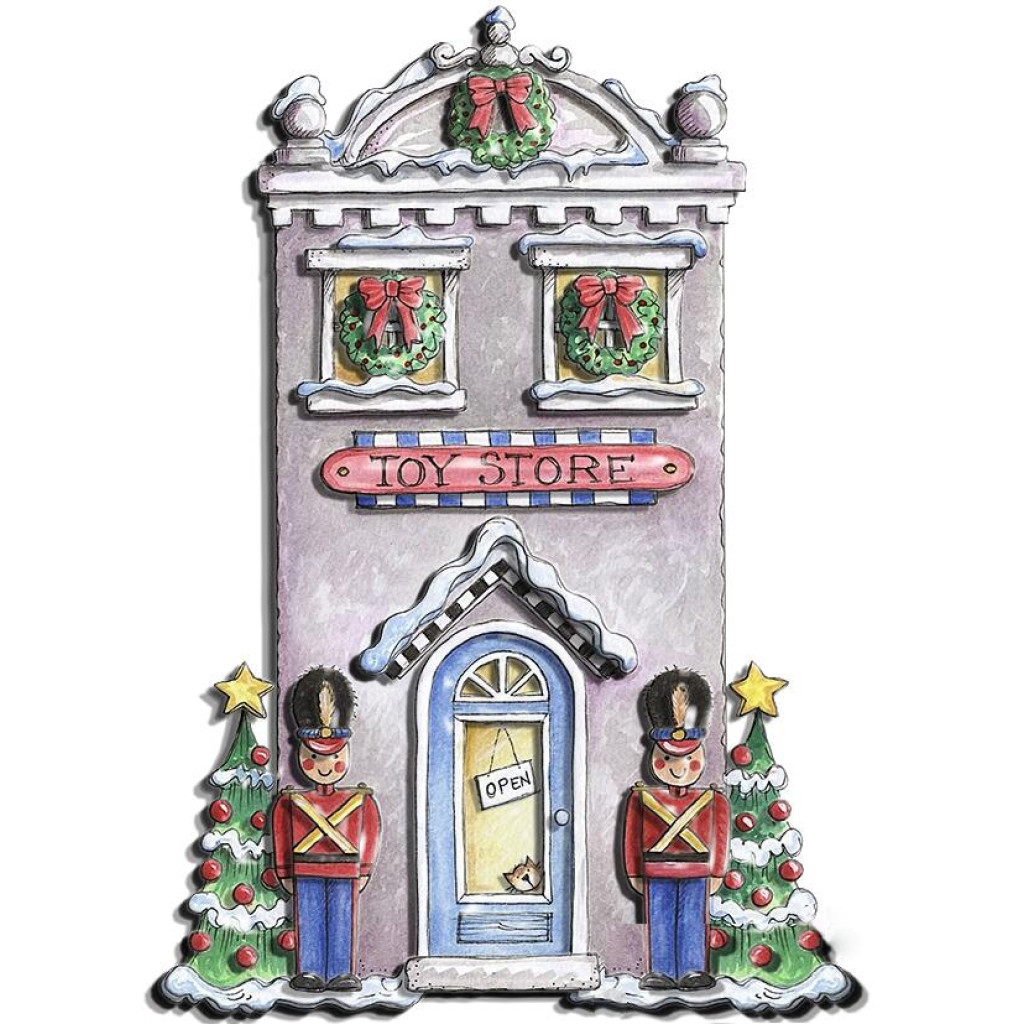 Объемная картина из бумаги 274 «Магазин игрушек» 14*20 см, РТ150195, ТМ «Tela Artis»
