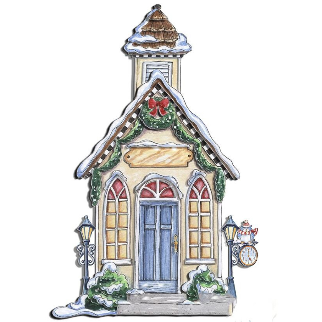 Объемная картина из бумаги 277 «Готический коттедж» 14*20 см, РТ150198, ТМ «Tela Artis»