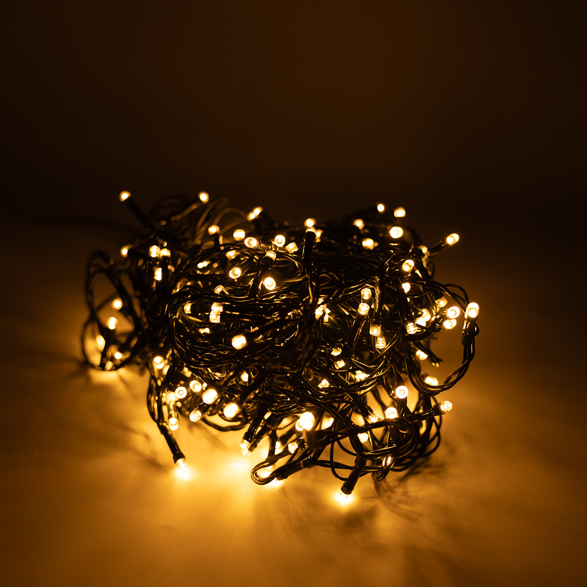 Гірлянда LED 240 ламп, чорний дріт, тепло-біле світло, 8 реж., з таймером, довжина 3 м (від мережі) , AX8451140 2