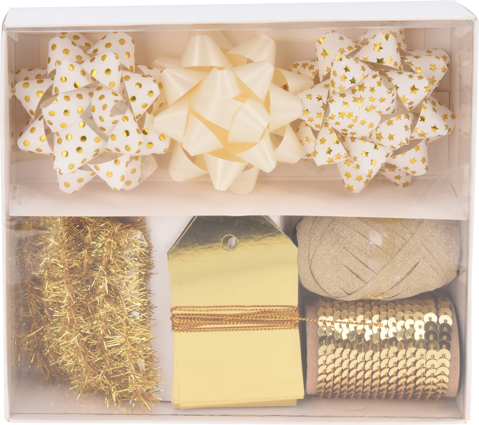 Набір декоративний  для пакування подарунків, 10 пр, кольори в асортименті, ATC402950