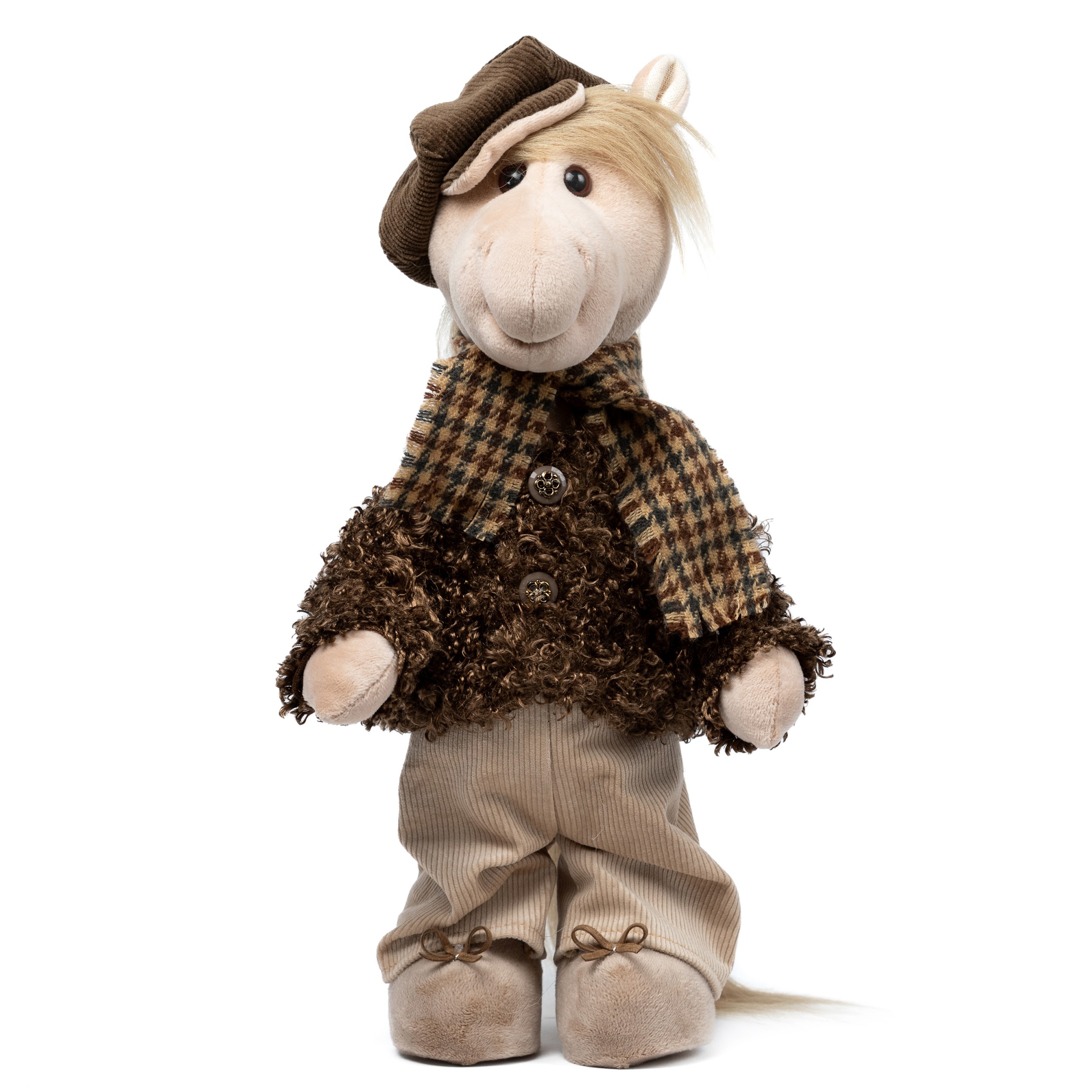 Кукла Тильда «Конек 2026» коричневый, 262626/кор 3