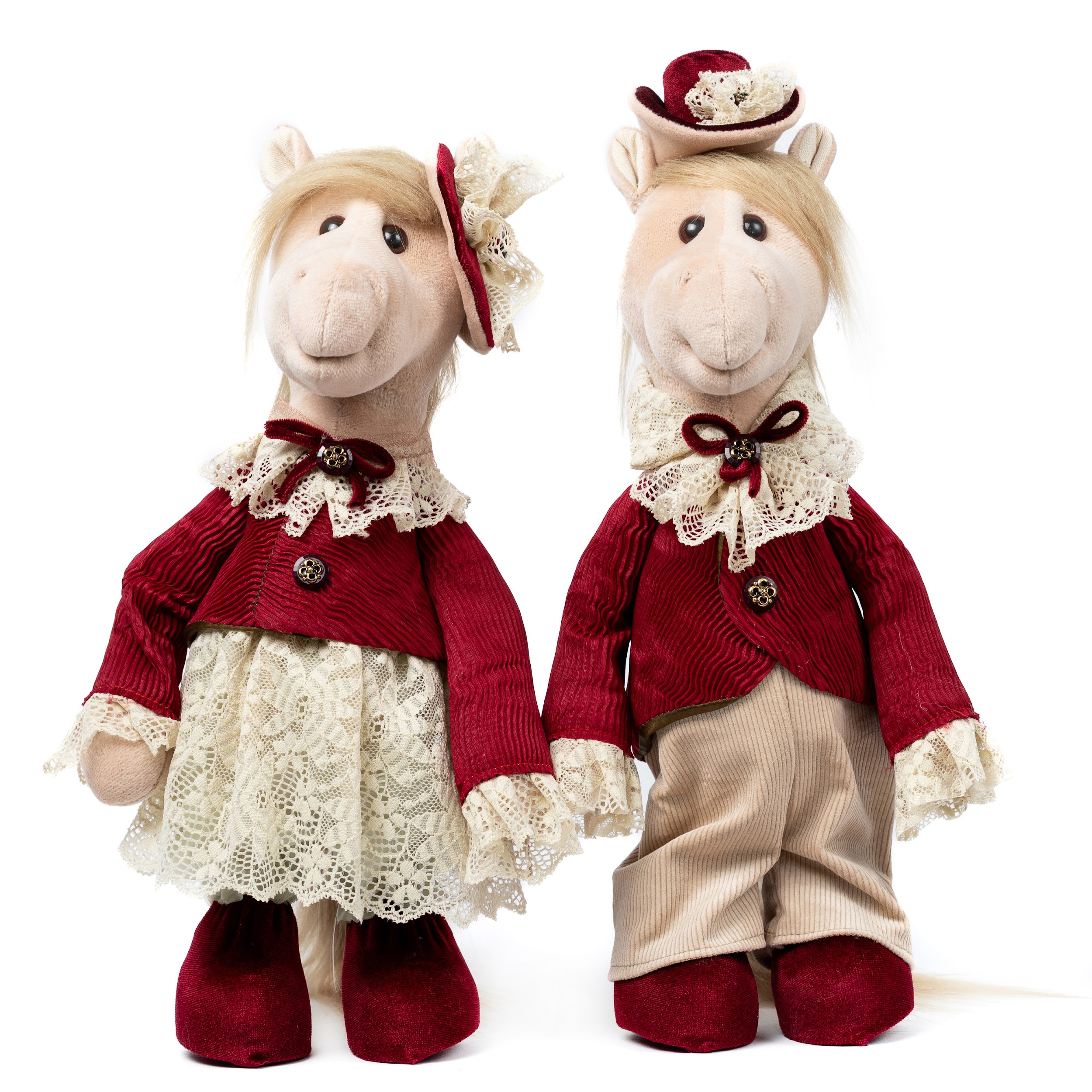 Кукла Тильда «Конек 2026» красный, 262626/чер