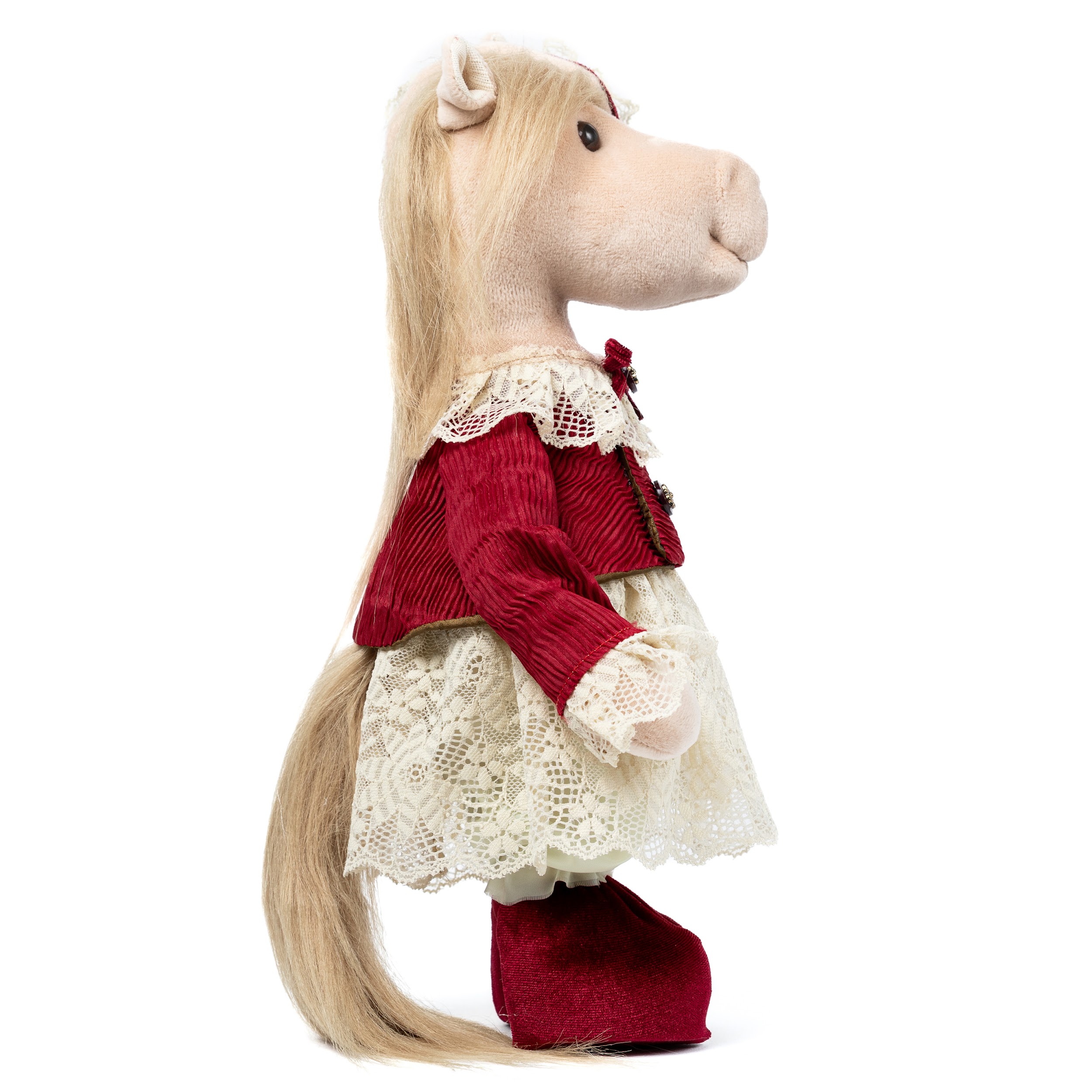 Кукла Тильда «Конек 2026» красный, 262626/чер 4