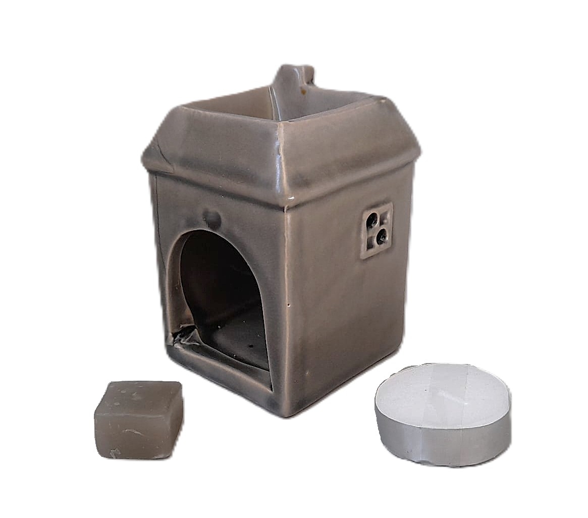 Аромалампа керамічна "Будиночок" 6,5*6,5*8 см, CO1000040 1