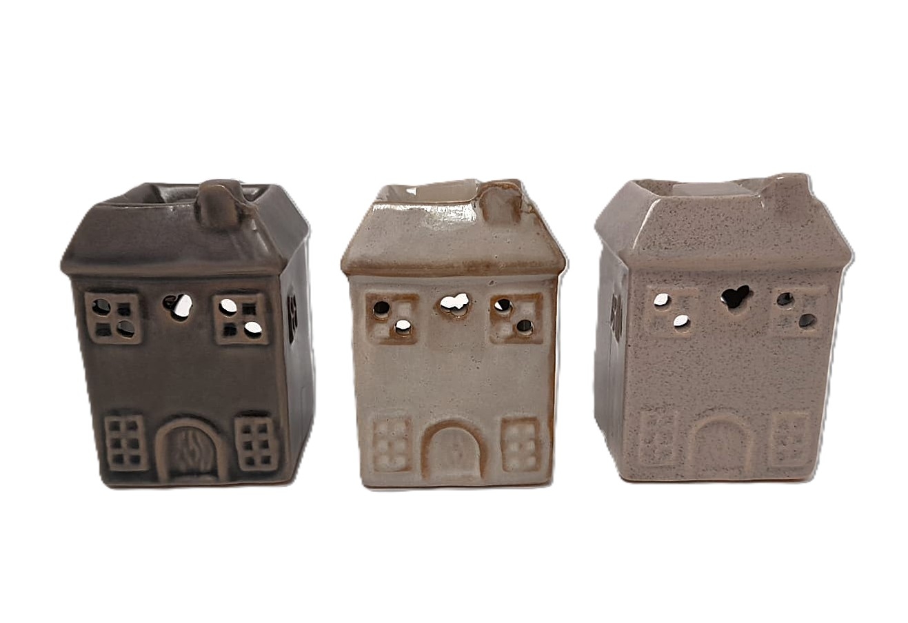 Аромалампа керамічна "Будиночок" 6,5*6,5*8 см, CO1000040 2