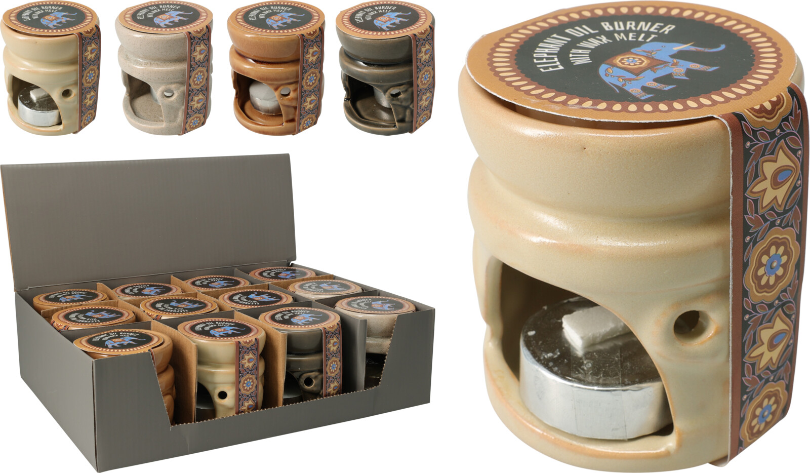 Аромалампа керамічна,  6,5*11*9 см, CO1000030