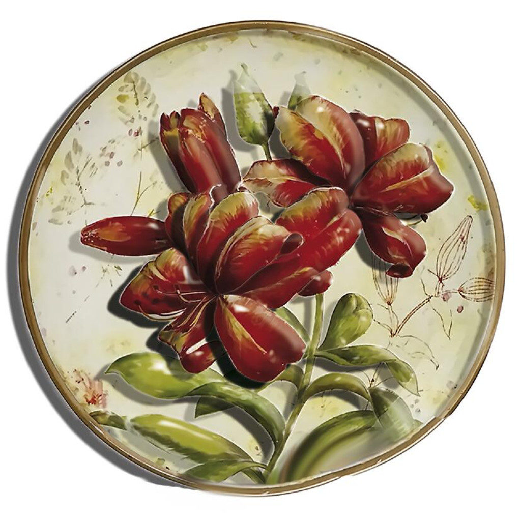 Объемная картина из бумаги 219 «Лилии» 12,5*12,5 см, РТ150140, ТМ «Tela Artis»