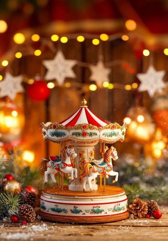 Открытка MriyTaDiy, 79, "Рождественская карусель"