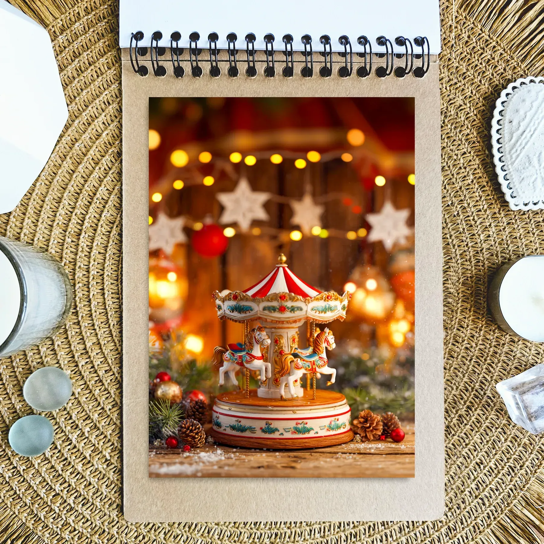 Открытка MriyTaDiy, 79, "Рождественская карусель" 1