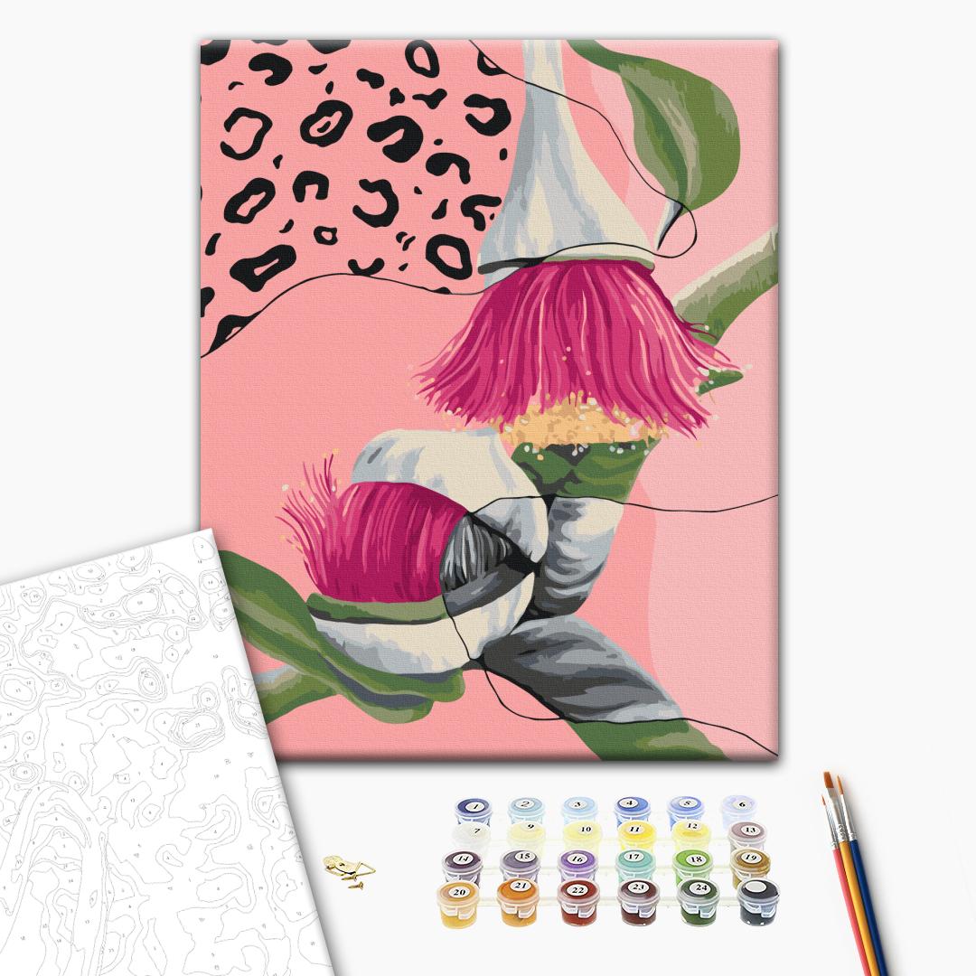 Картина по номерам «Флора в леопарде © Екатерина Савич», BS54455 1