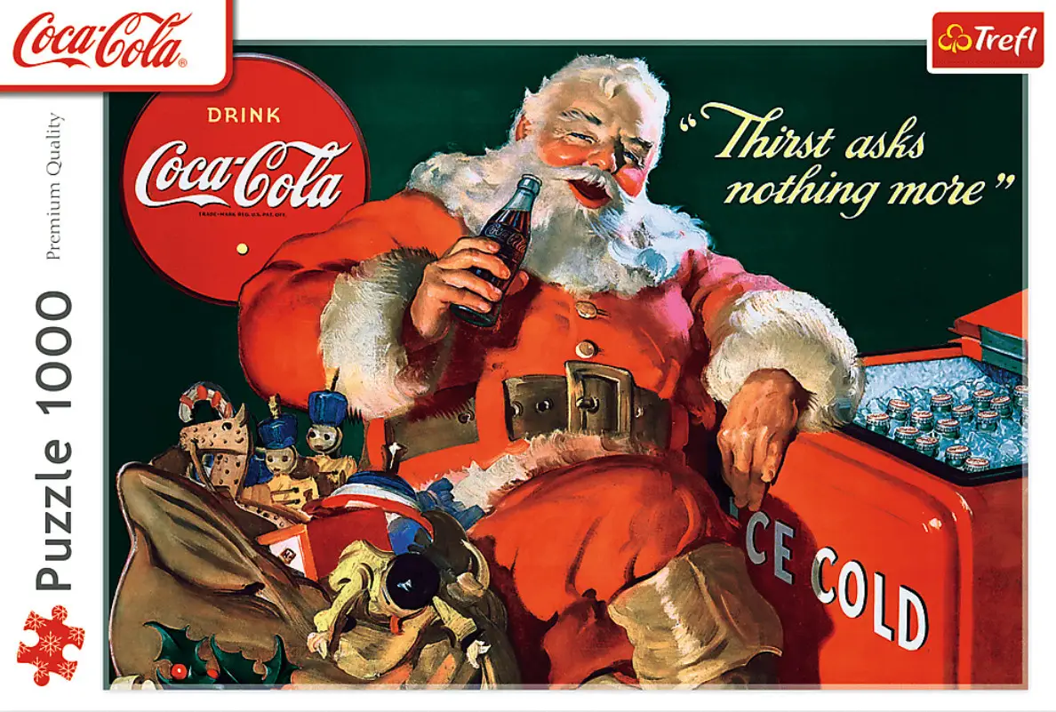 Пазл - "1000" - XMAS Coca-Cola: Подарки от Санта-Клауса, 10921, Trefl 2