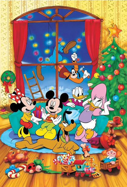 Пазл - "600" - XMAS 40th anniversary of Trefl: Микки Маус и друзья, Disney Mickey Mouse, 37602, Trefl 1
