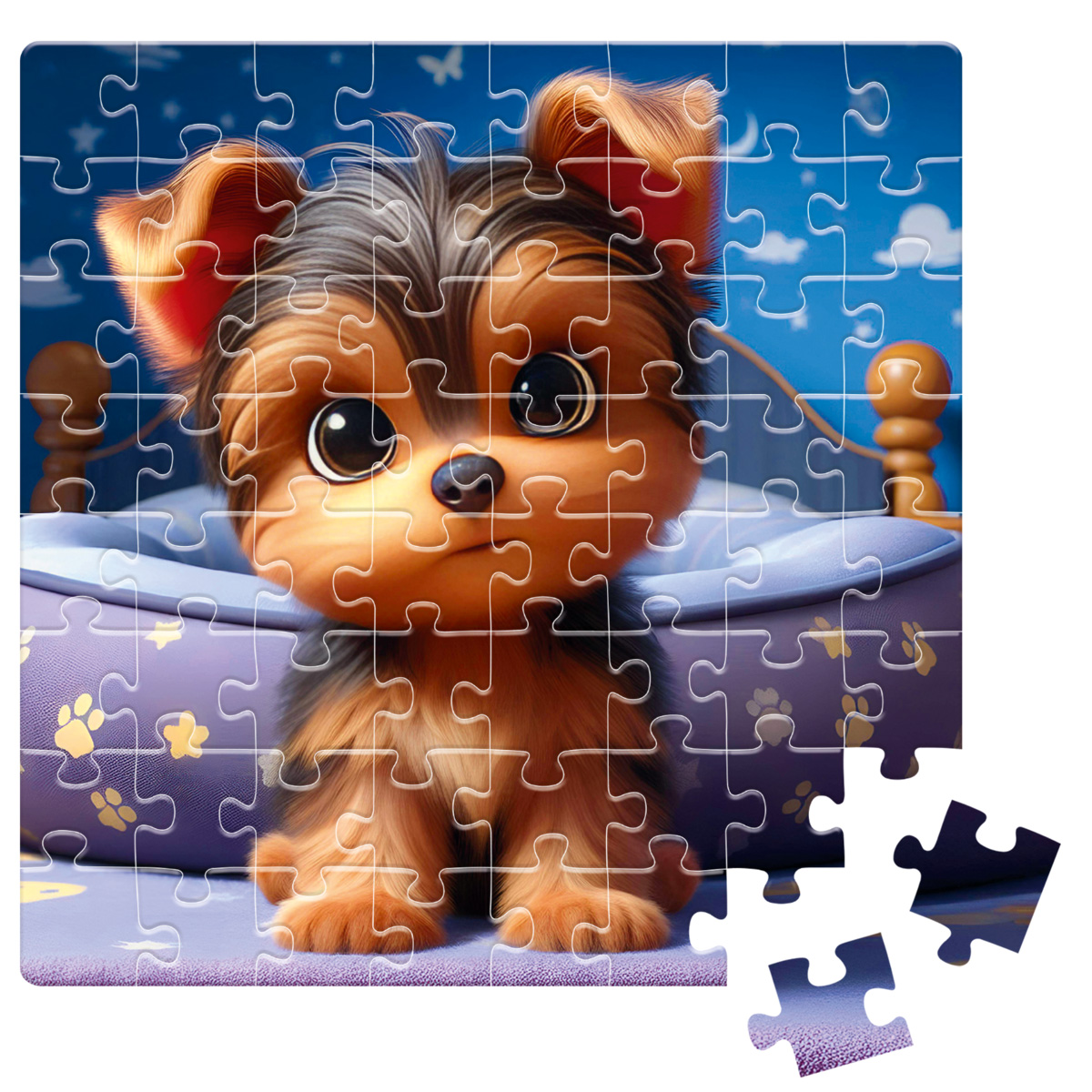 Пазлы "Любознательное цуцен" De.tail, 64 детали, DT1234-09 2