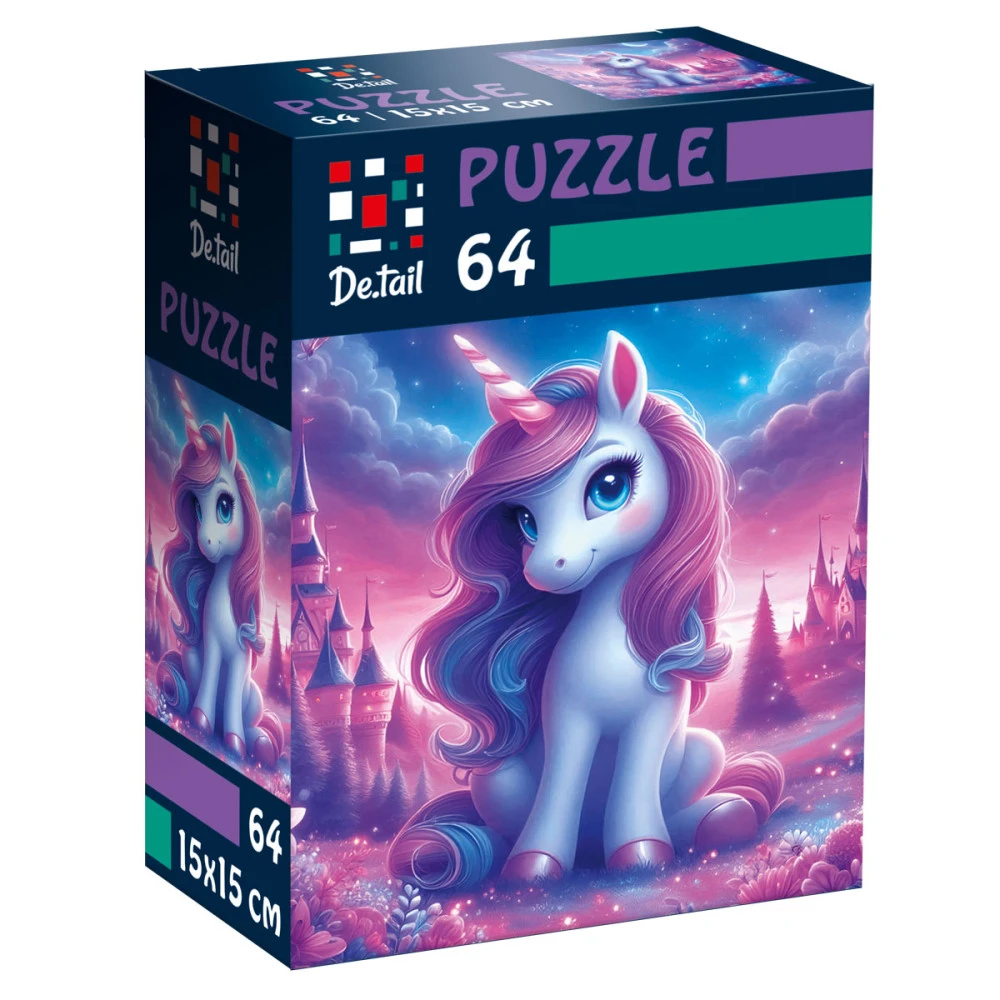 Пазлы "Сказочный мир" De.tail, 64 детали, DT1234-11