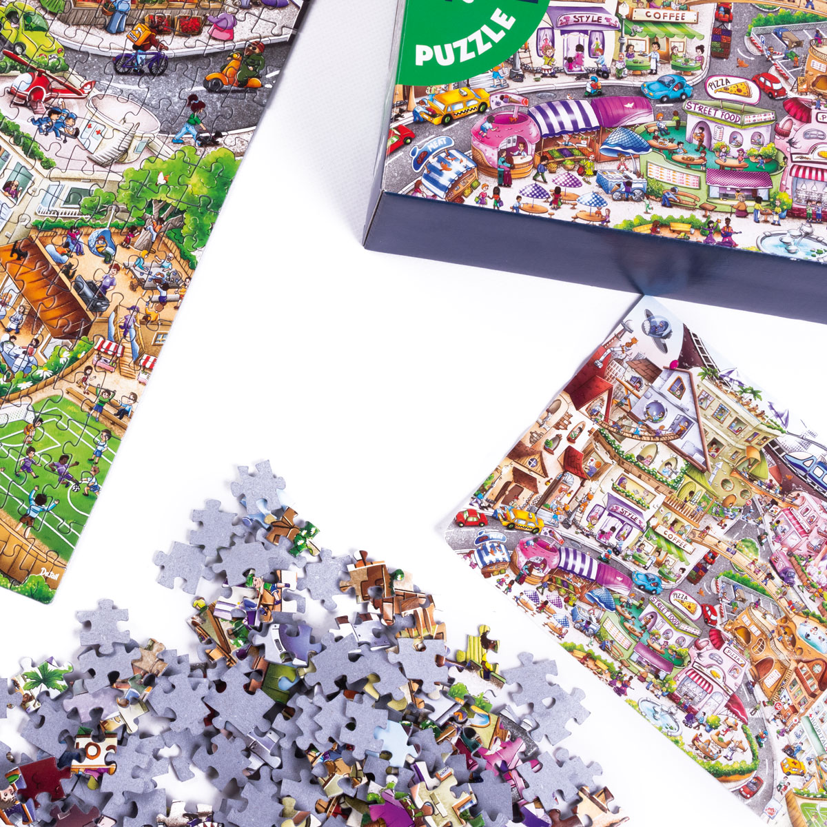 Пазлы "Город" De.tail, 1000 деталей, DT1000-13 3