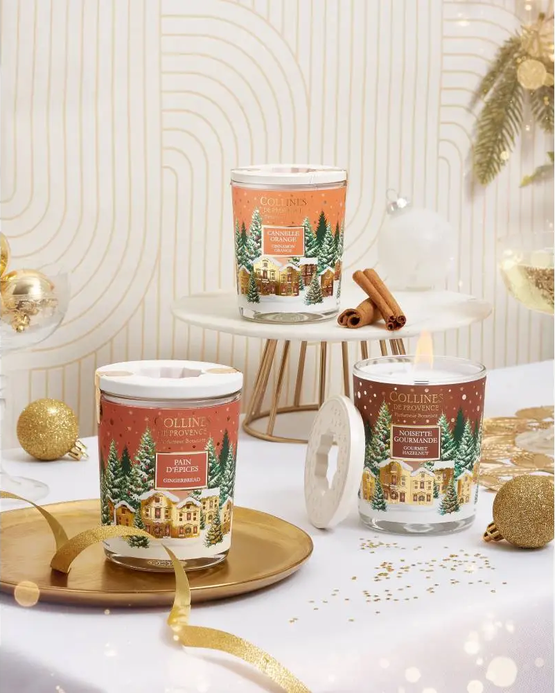 Свеча "Изысканный лесной орех" 180 г, C4308NGO, Collines de Provence 3