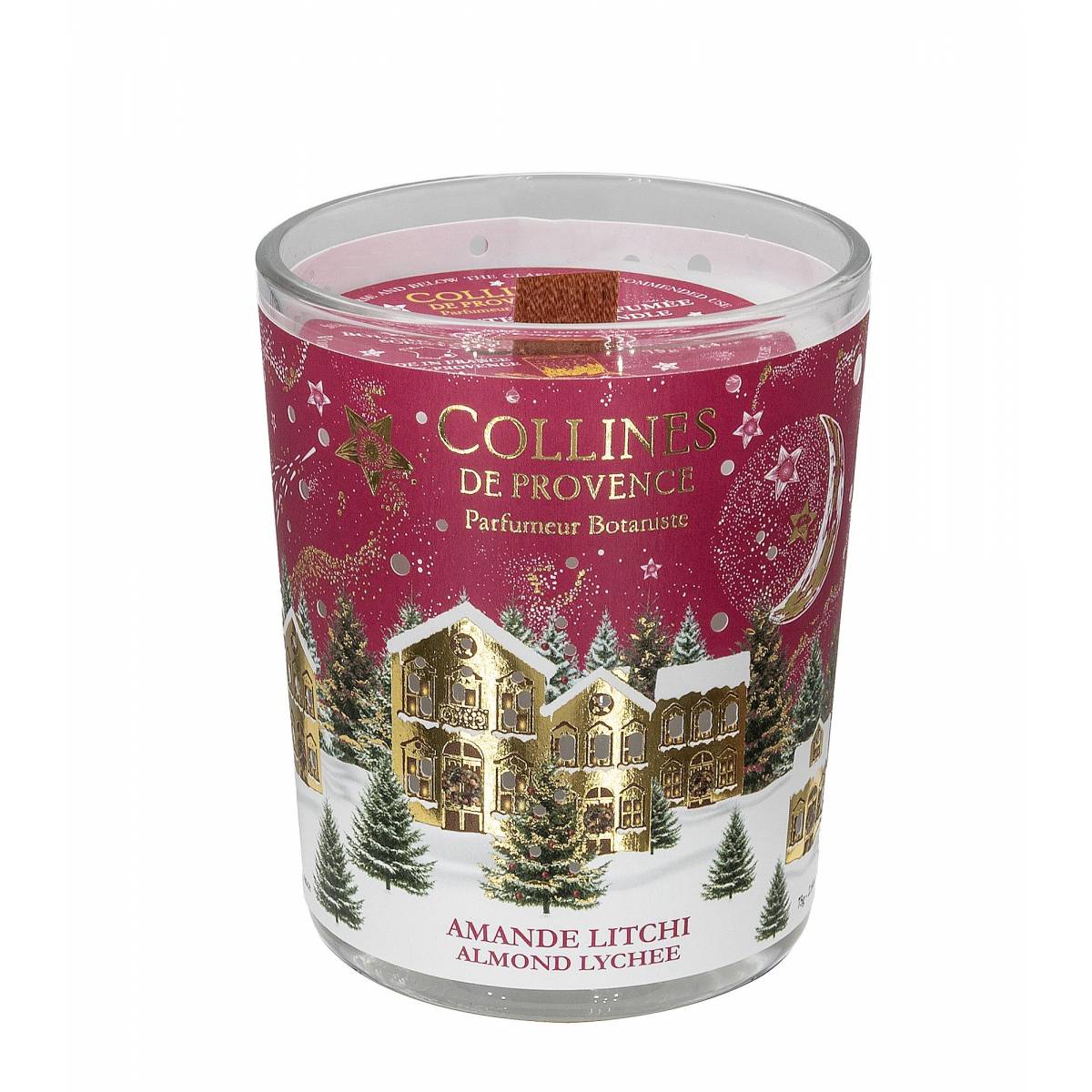 Свеча "Личи-миндаль" 75 г, C4345ALI, Collines de Provence