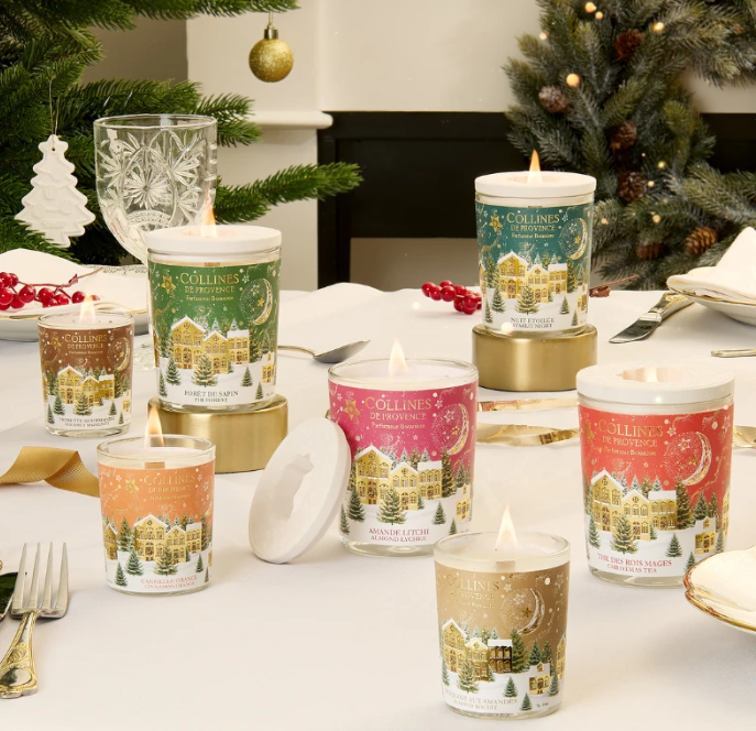 Свеча "Личи-миндаль" 75 г, C4345ALI, Collines de Provence 2