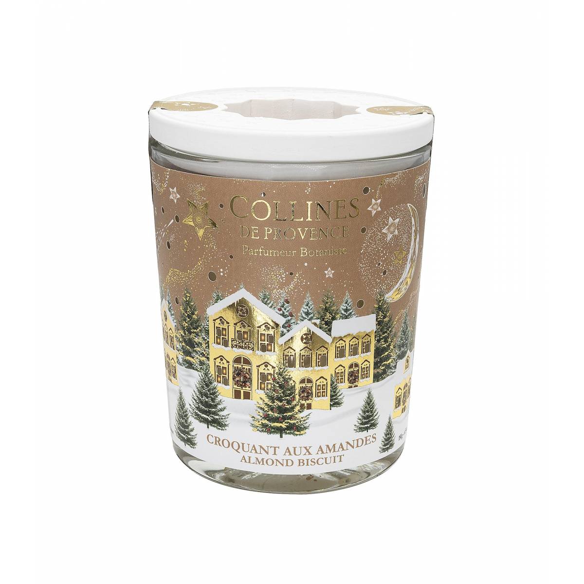 Свеча "Миндальное печенье" 180 г, C4308CRAM, Collines de Provence