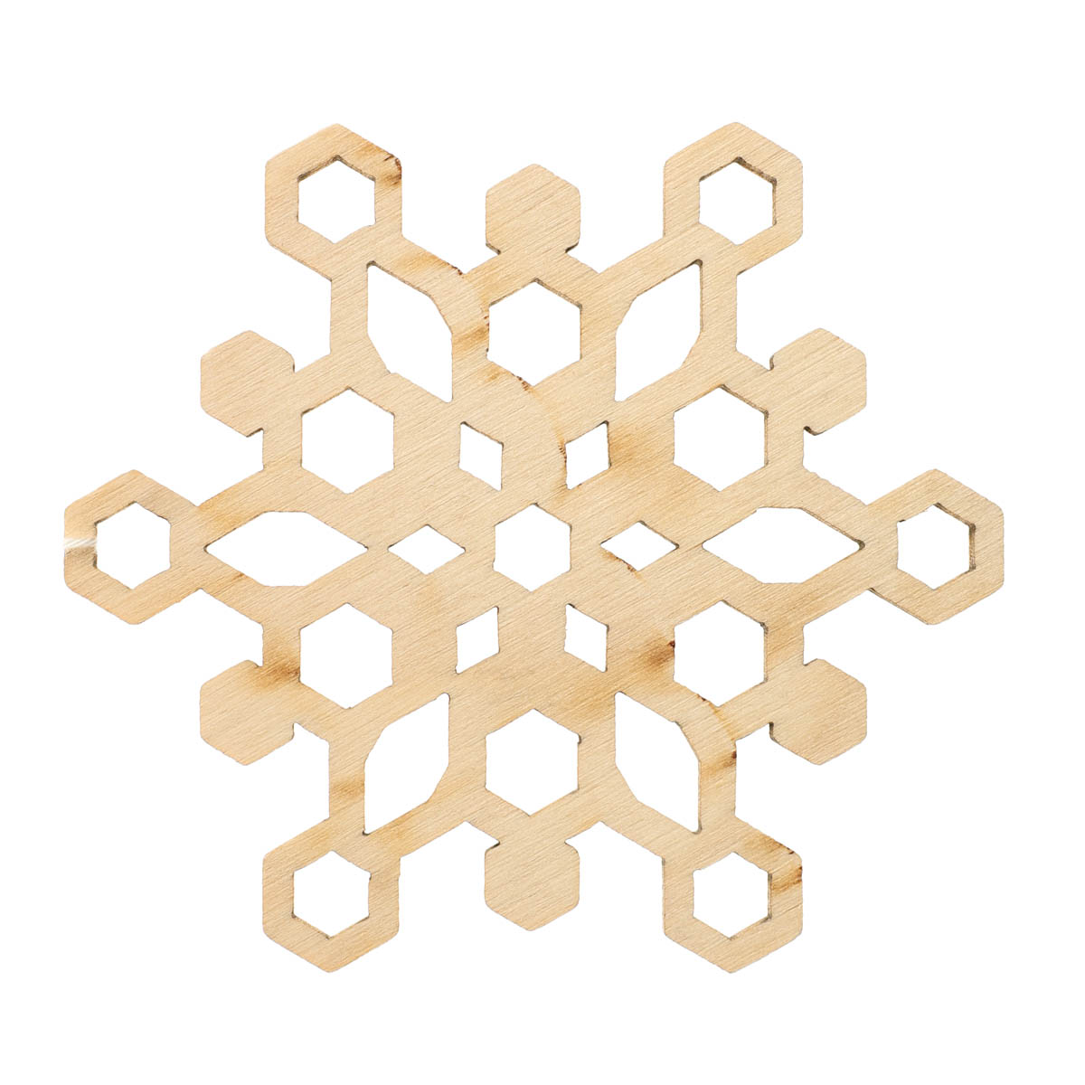 Заготівля дерев`яна Сніжинка "Техно" НГ106