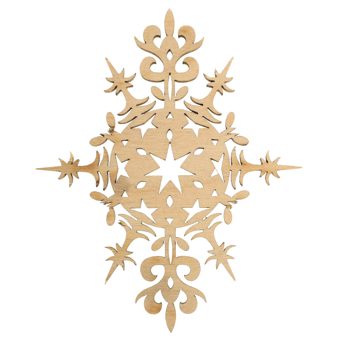 Заготівля дерев`яна Сніжинка "Казка" НГ104