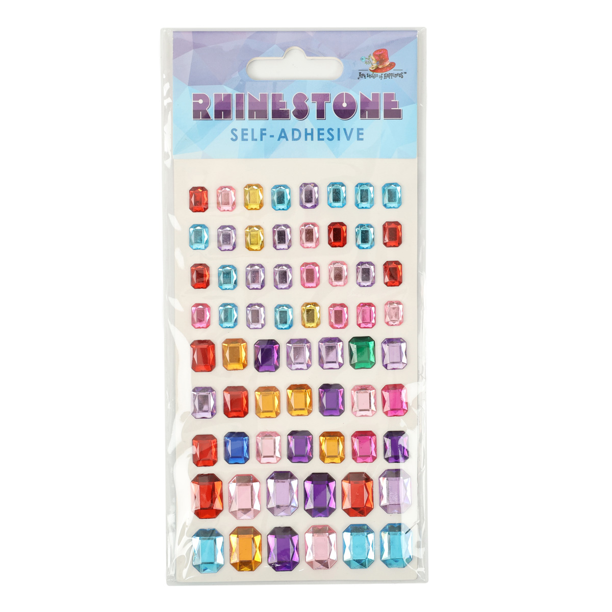 Стразы самоклеящиеся, 13*7,5см