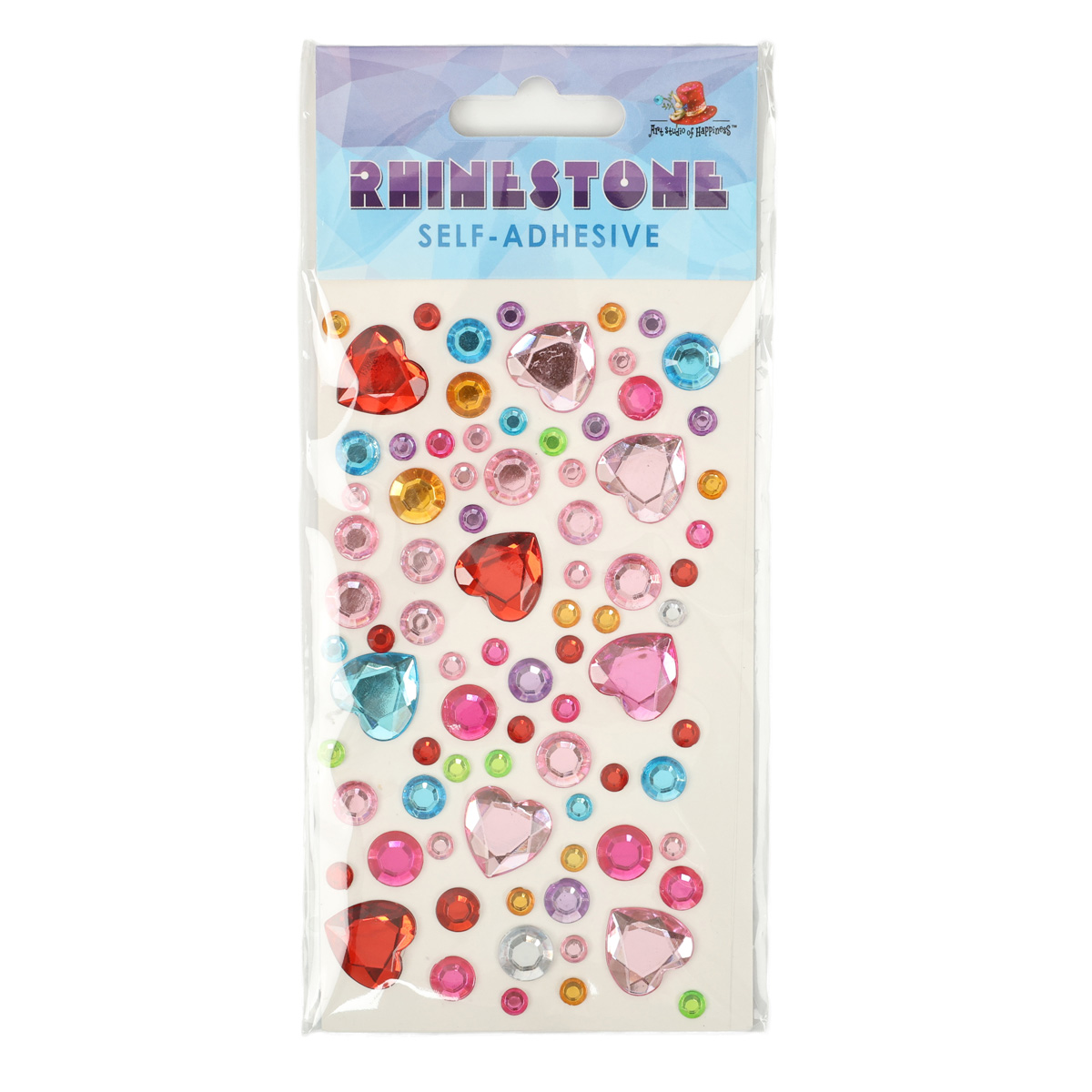 Стразы самоклеящиеся, 13*7,5см