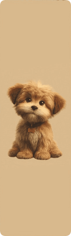 Закладка для книг MriyTaDiy, "Песик", mriy-07